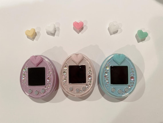 Tamagotchi P's Heart Resin Pierce - Etsy