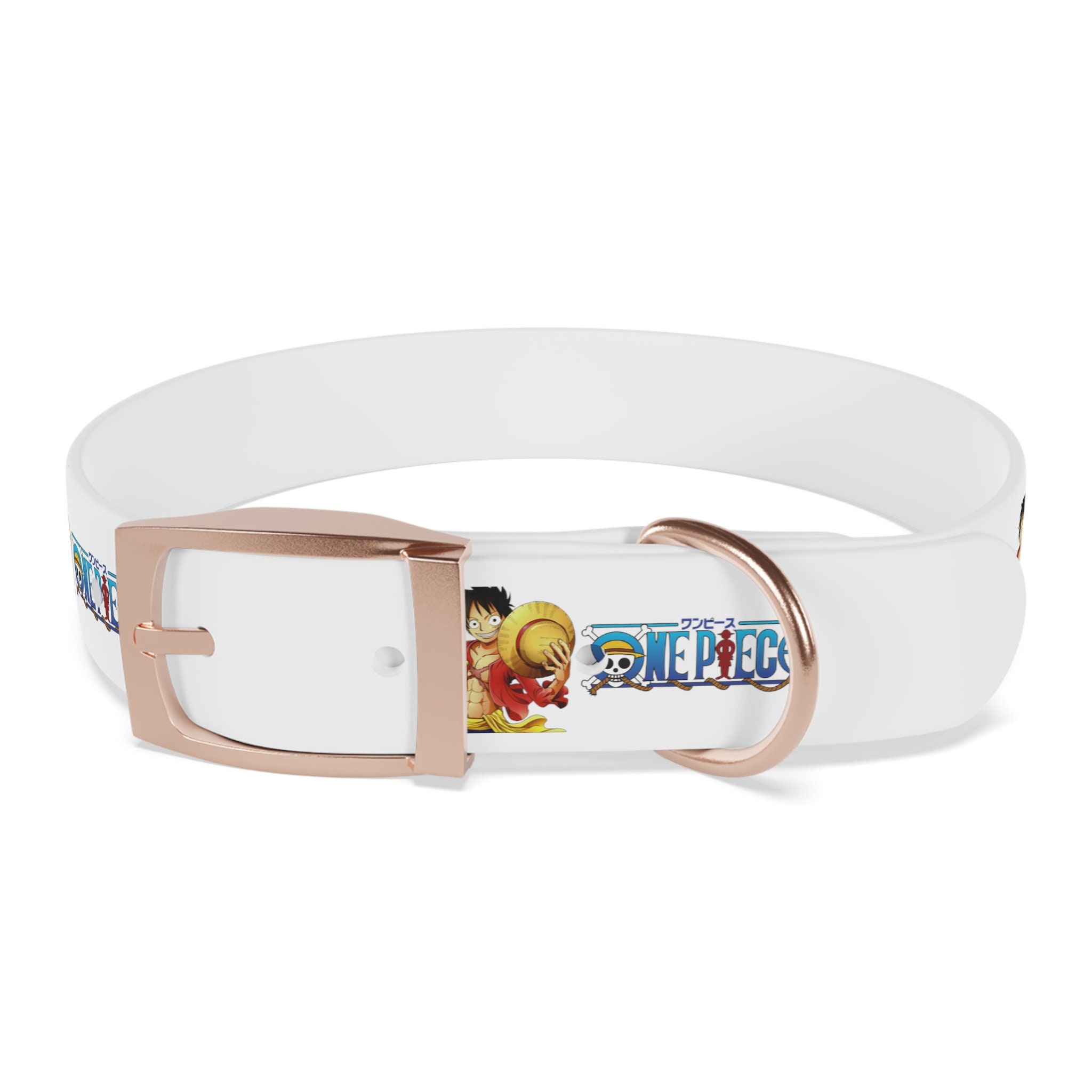 Dog Collar Luffy One Piece Anime. Dog Collar Black Onyx, Dog Collar Gun