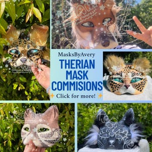 DO NOT BUY - on hold to public - Therian Mask Commsissions - only available to those on waitlist