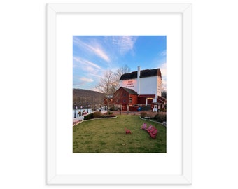 Bucks County Playhouse-tryck, New Hope, Pennsylvania, inramad väggkonst, inramad väggdekoration