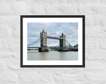 Tower Bridge Print, London Print, Tower Bridge, London, England, United Kingdom, Bridge Photography
