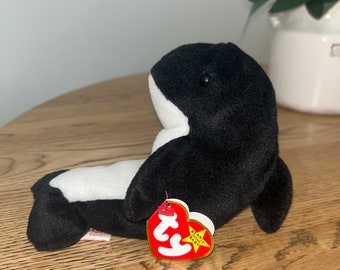 Waves rare beanie baby