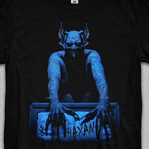 Haxan Devil Shirt, Vintage Horror Movie tShirt, Silent Horror Devil t-shirt, Haxan 1922 Satan T-Shirt, Halloween shirt