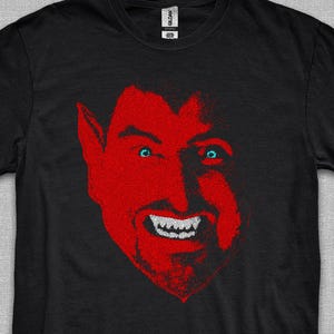 Satan T-Shirt, Striking Red Devil Faced Satan Graphic Shirt | Gothic, Occult, Dark Fashion, gothic tshirt, occult fashion, dark art gift
