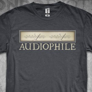 Audiophile T-Shirt Music Lover Shirt, Audiophile T Shirt, Hi-Fi T-Shirt, Hi Fidelity Tee Shirt, Perfect Gift for Music Enthusiasts