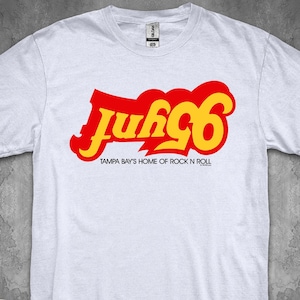 95ynf Tampa T-Shirt Upside Down Logo 95ynf Shirt Tampa Radio tshirt 95ynf Rock N Roll T Shirt, Tampa Rock Shirt 95ynf Upside Down Logo