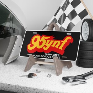 95ynf License Plate Tampa Bay 95ynf Radio