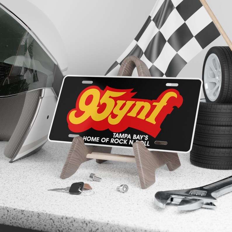 95ynf License Plate Tampa Bay 95ynf Radio