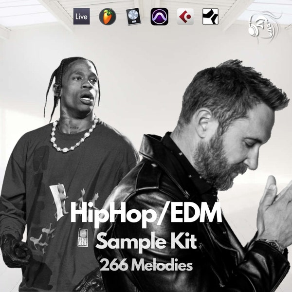 HipHop/EDM Sample Kit: 266 Melodies!