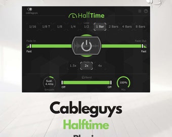 Cableguys Halftime 1.1.8 - Official License: Audio plugin for professional sound processing!