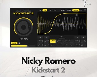 Nicky Romero Kickstart 2.0.4 - Official License: Audio plugin for professional sound processing!