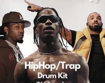 Hip Hop/Trap Drum Kit: 766 Samples!