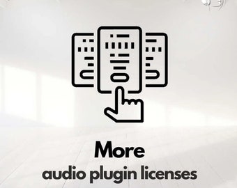 More audio plugin licenses upon request