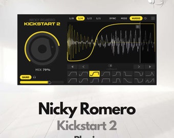 Nicky Romero Kickstart 2.0.4 - Official License: Audio plugin for professional sound processing!