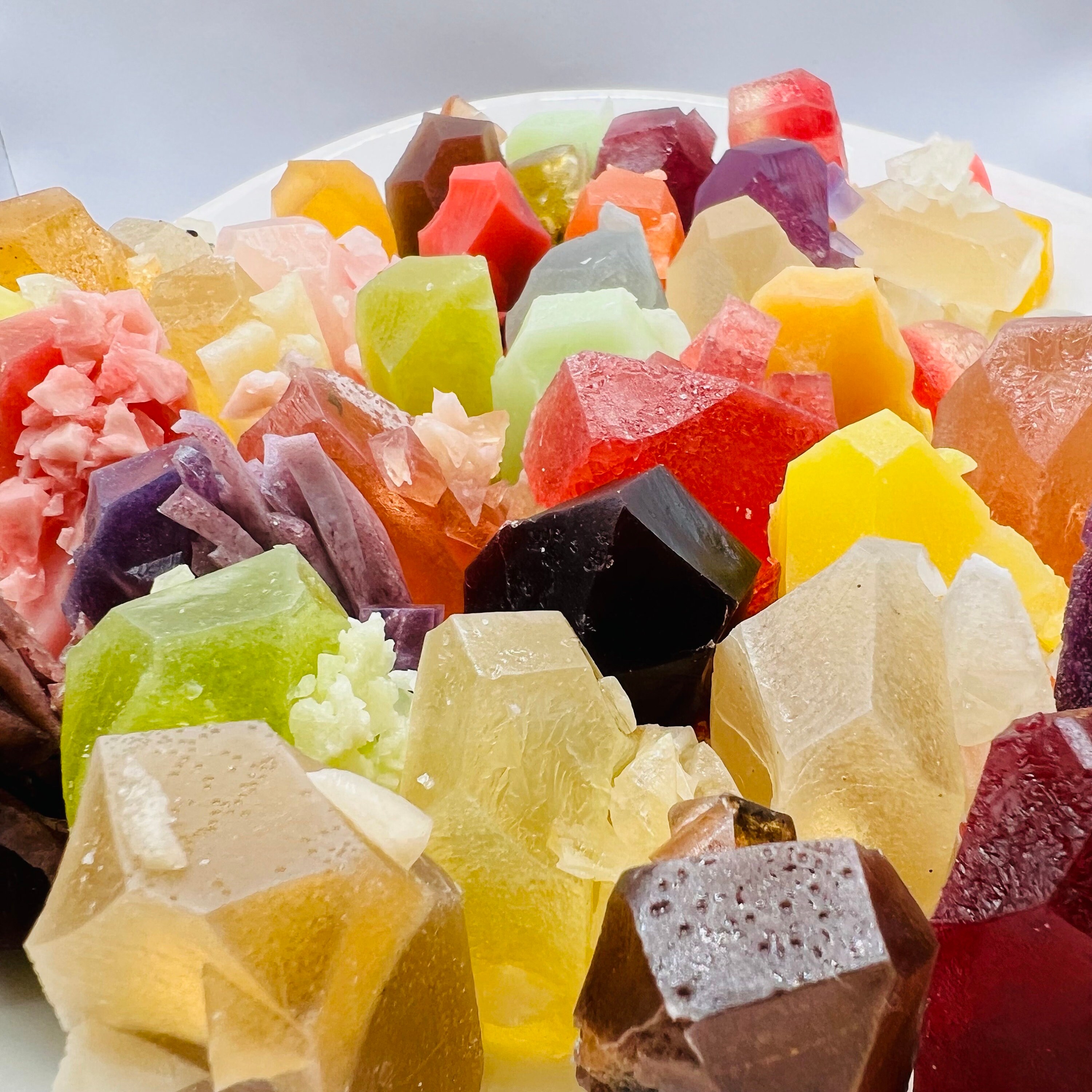 Kohakuto Crystal Candy: Vegan Edible Gemstones, Handmade Wagashi