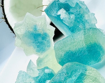 Coconut Kohakuto Candy: Vegan Gluten-Free Edible Gemstones