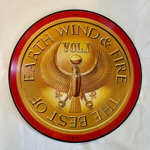 Earth Wind and Fire &quot;The Best of Earth Wind and Fire&quot; Vol. 1 1978 Vinyl Picture Disc, Promo