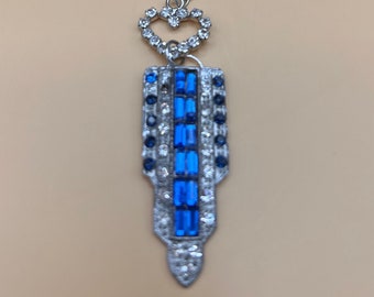 RARE Vintage Art Deco 89 Brooch Low Production Number 053