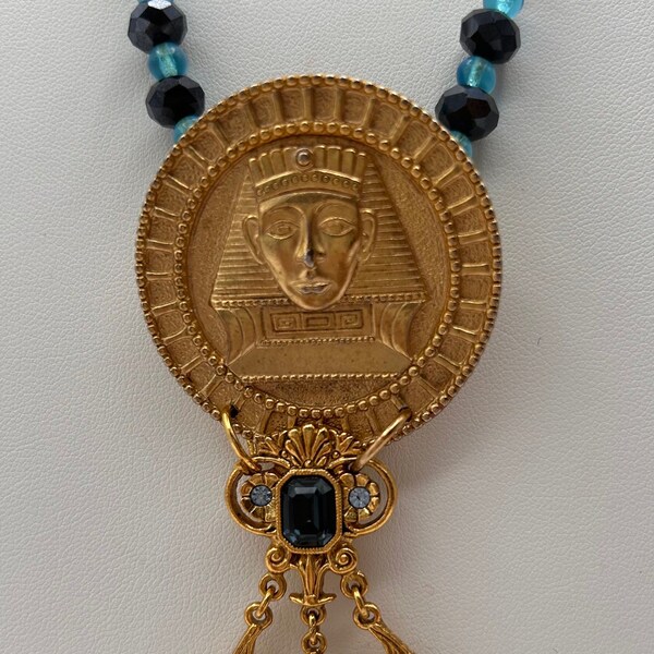 Pharoah Egyptian statement necklace
