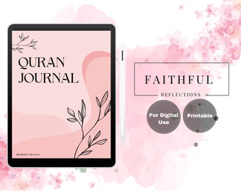 Digital Quran Journal - Pink