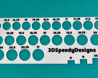 Custom Measuring Template for Paper lip balm tubes