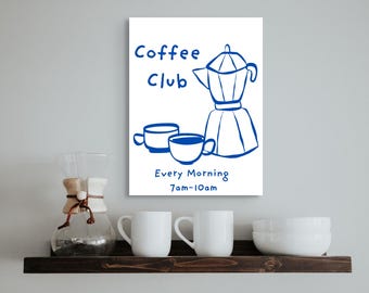 Coffee Club Art