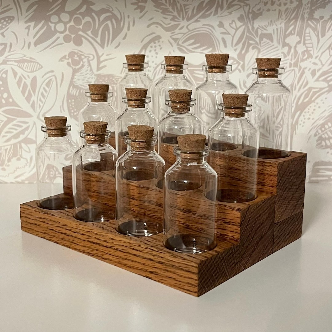 Sand Bottle Racks Handmade Wood Vacation Sand Bottle Display: Keepsake Souvenir Holder - Etsy