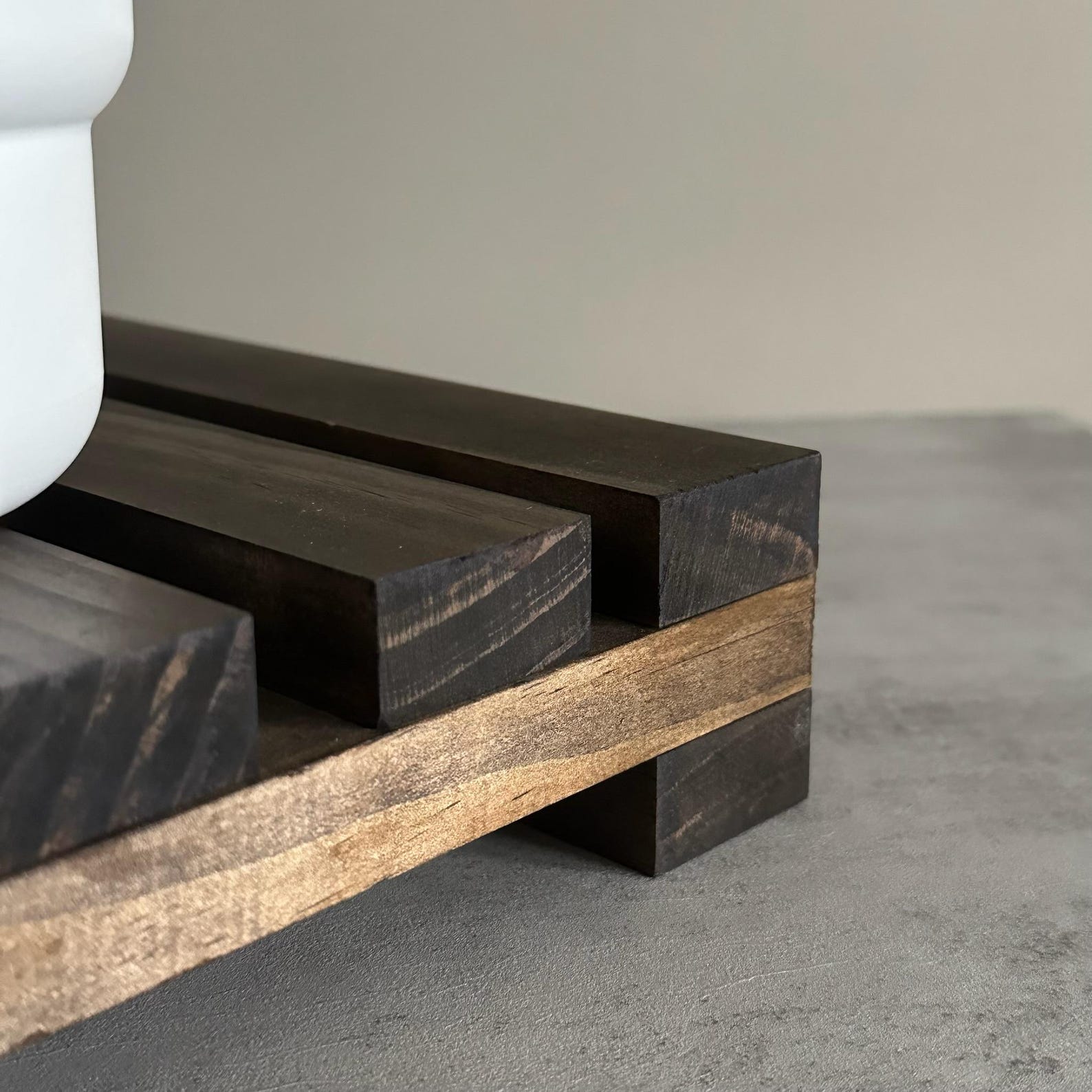 Handmade Rustic Pine Plant Stand – Farmhouse Decor Square Riser - Etsy