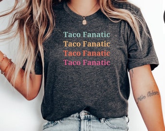taco fanático camisa cinco de mayo cinco de mayo cinco de mayo taco engraçado cinco de mayo cinco de mayo camisa feminina de festa taco, taco colorido