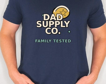 Dad Supply Co. Shirt, Dad Supply Co Tee, Father's Day Gift for Dad, Funny Dad Gift, Bella Canvas 3001 Unisex Shirt