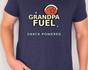 Grandpa Fuel Shirt, Grandpa Fuel Tee, Father's Day Gift for Dad, Funny Dad Gift, Bella Canvas 3001 Unisex Shirt