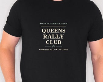 Pickleball Shirt, Custom Team Tee, Personalized Club Top, Matching Group Tops, Tournament Tee, Rally Gift