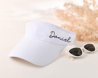 Custom Visor: Personalized Cotton Twill Sun Protection, Wedding Gifts
