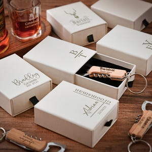Custom Engraved Bottle Opener-Personalized Best Men Gift, Beer Bottle Opener - Perfect Gift for Groomsmen, Bachelorette Parties and Weddings