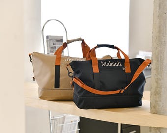 Personalized Embroidered Duffle Bag: Custom Weekend Travel Bag