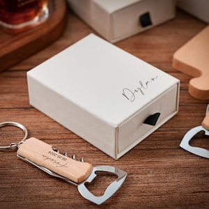 Personalized Engraved Bottle Opener: Groomsmen Gift, Wedding Favor image 6