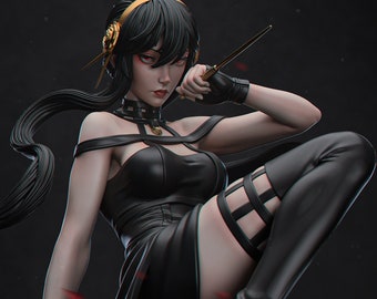 Yor-F / 1:9 / Kit de garaje de resina (sin pintar y sin ensamblar)