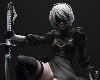 2B / CA3D / Kit de garaje de resina (sin pintar y sin ensamblar)