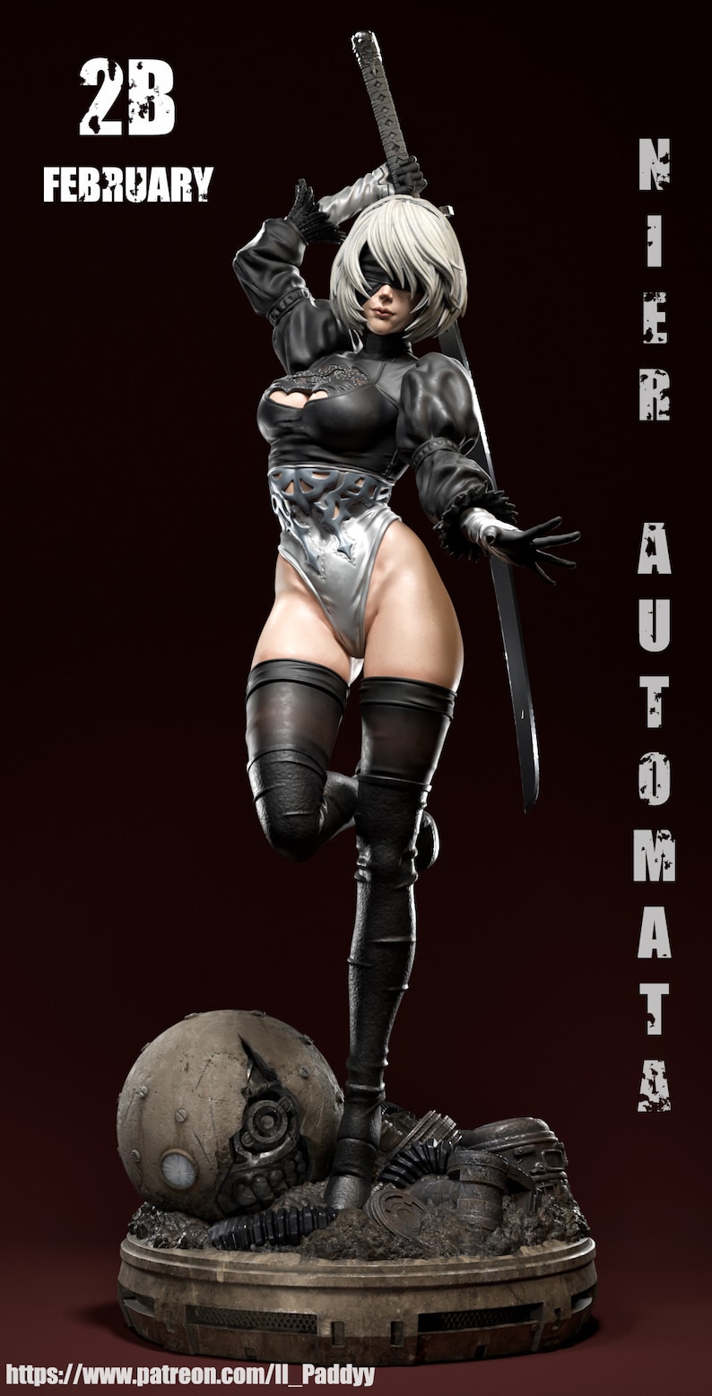 2B / Kit de garaje de resina (sin pintar y sin ensamblar) imagen 2