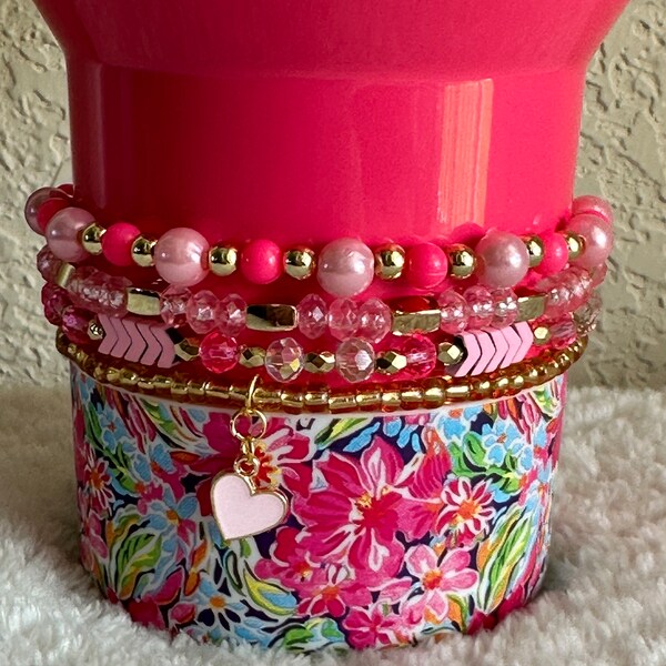 Pink Parade! Boot Topper Bracelet