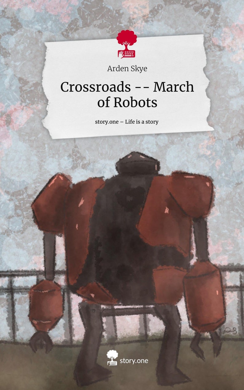 Signiertes Hardcover & Lesezeichen von CrossRoads März der Roboter Bild 4