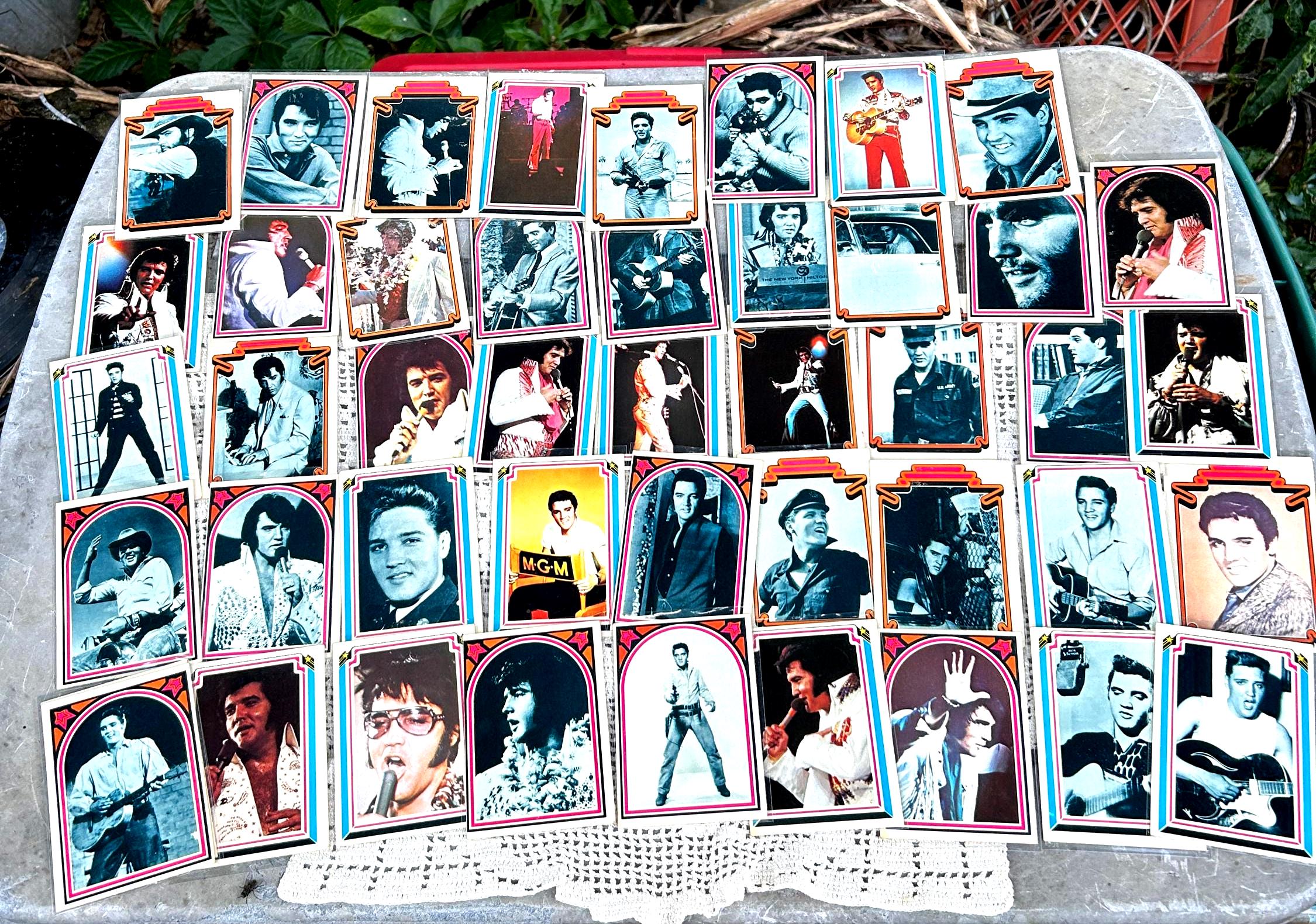 Elvis trading cards - Etsy 日本