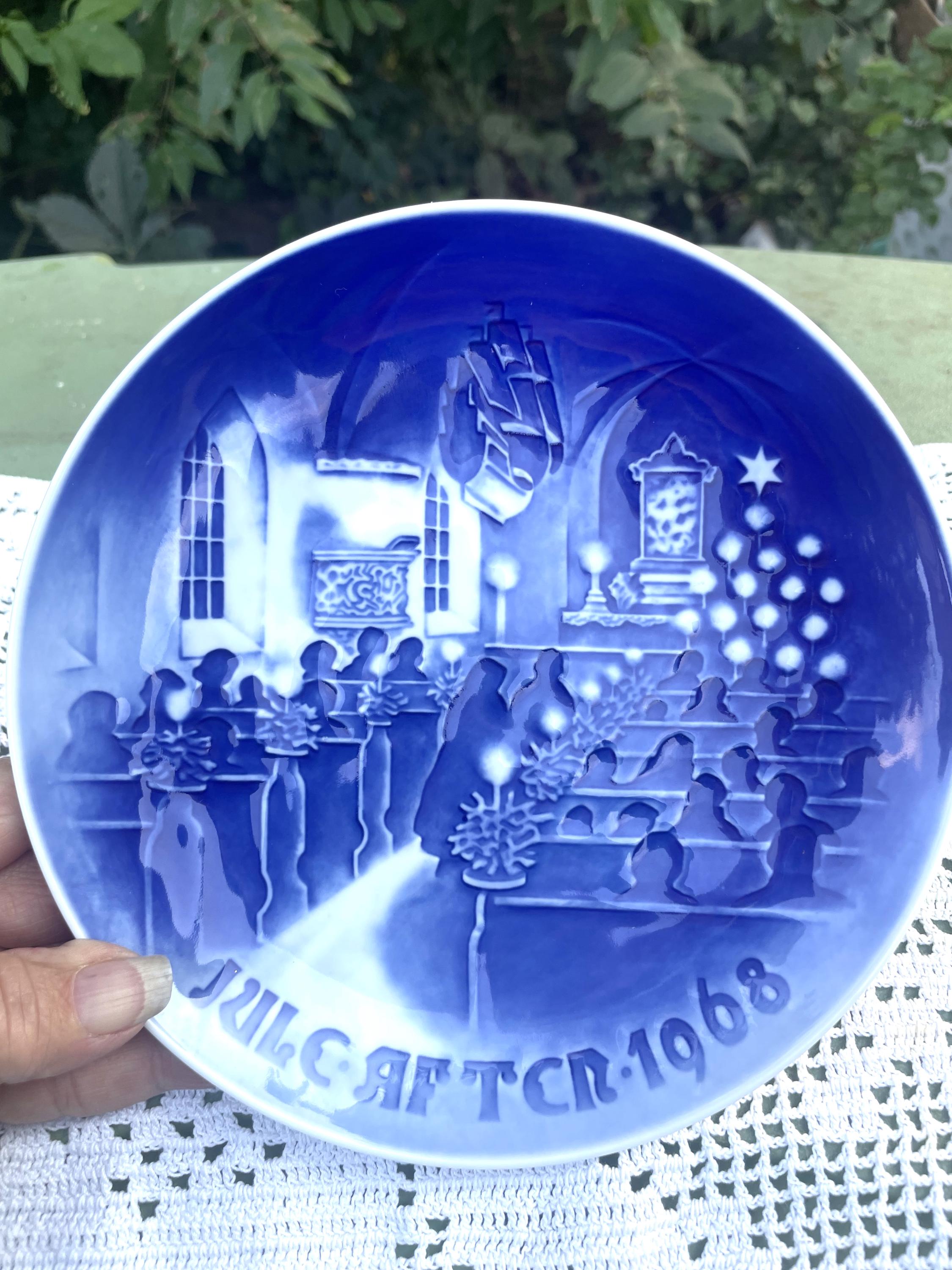B& G Christmas Plates - Etsy