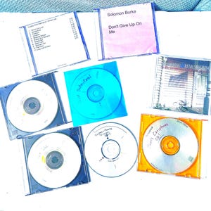 Vintage Lot of 8 Home Recorded Cds With Various Artist