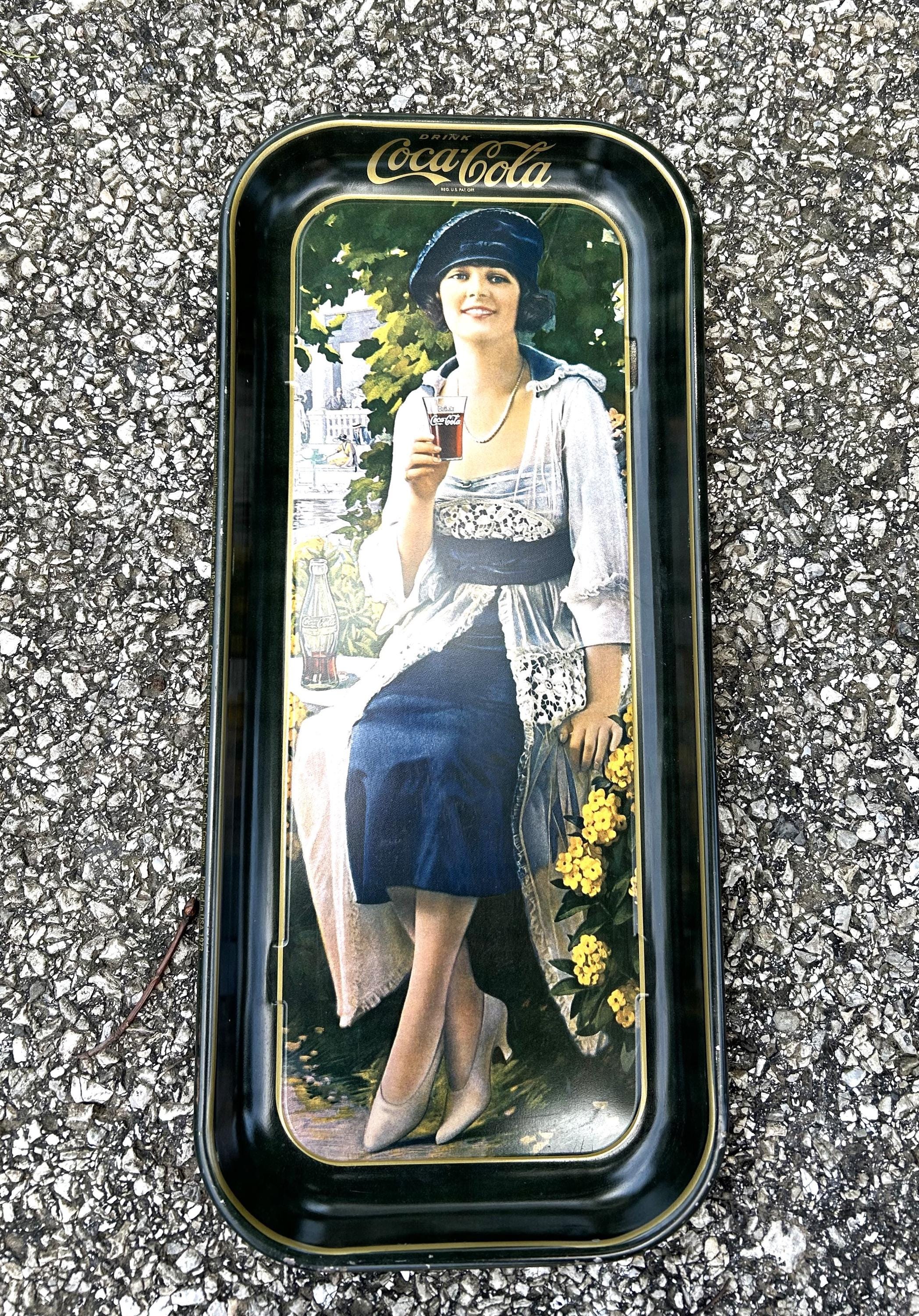 ヴィンテージ コカ・コーラ 長方形サービングトレイ 1973年 - Etsy 日本