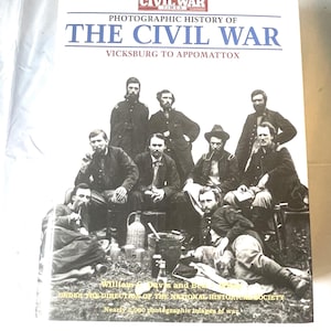 Vintage Civil War Photographic History Book: Vicksburg to Appomattox