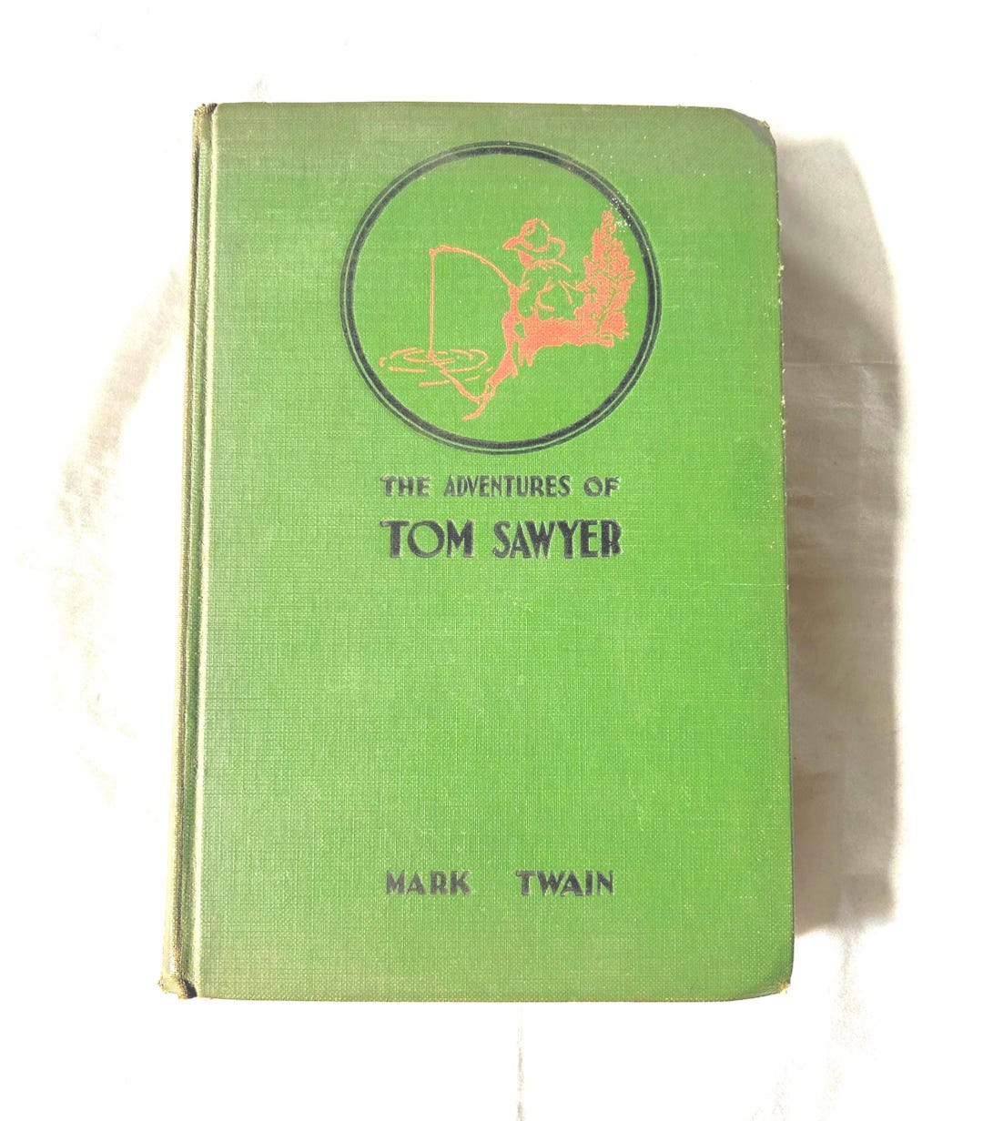 The Adventures of Tom Sawyer by Mark Twain Rare 1920 Edition - Etsy Canada