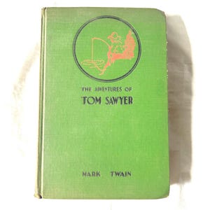 The Adventures of Tom Sawyer By Mark Twain Rare 1920 Edition