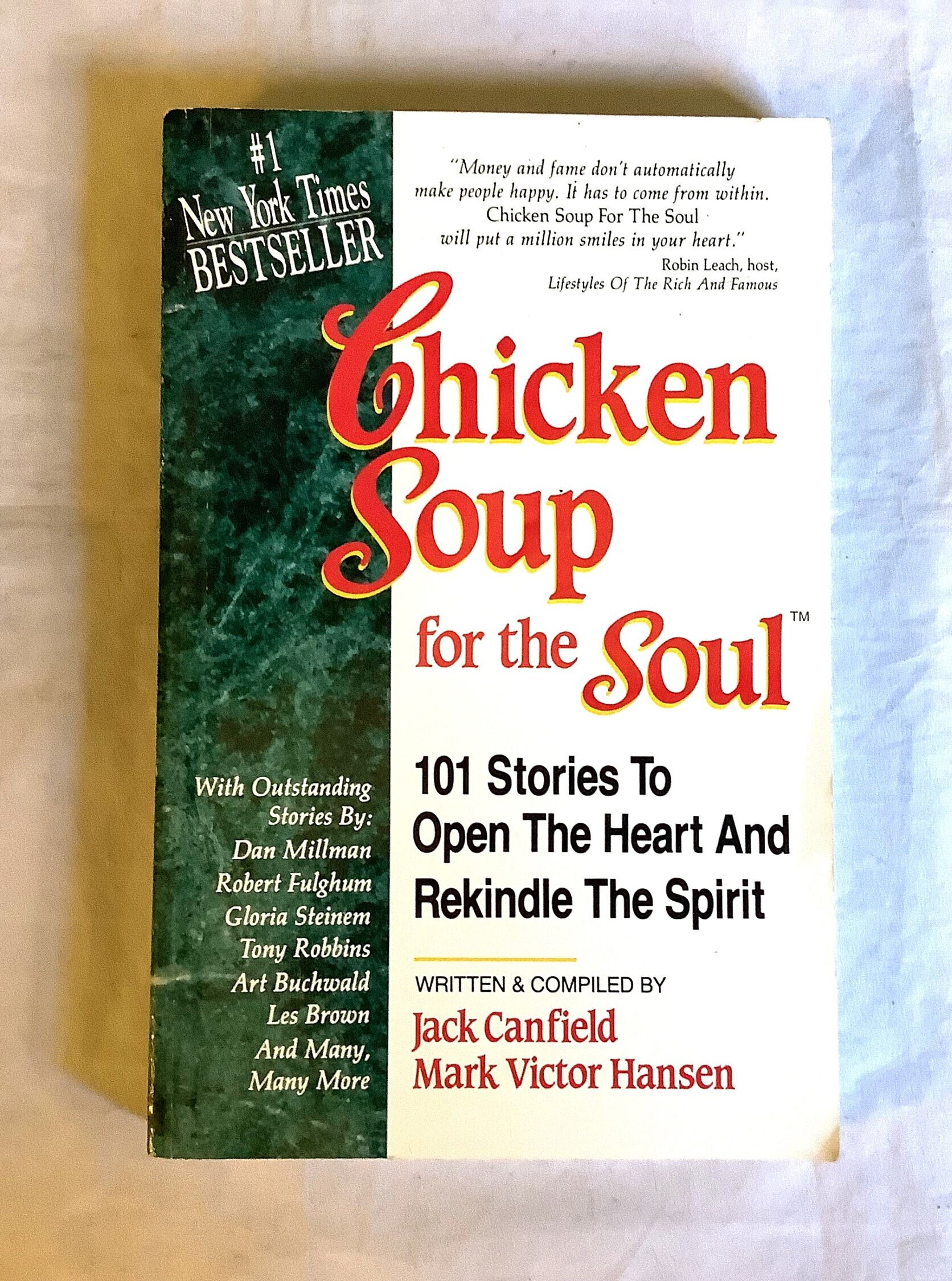 Vintage 1993 Chicken Soup for the Soul Book Self Help Paperback Jack Canfield and Mark Victor Hansen - Etsy vintage-1993-chicken-soup-for-the-soul-book-self-help-paperback-jack-canfield-and-mark-victor-hansen-etsy