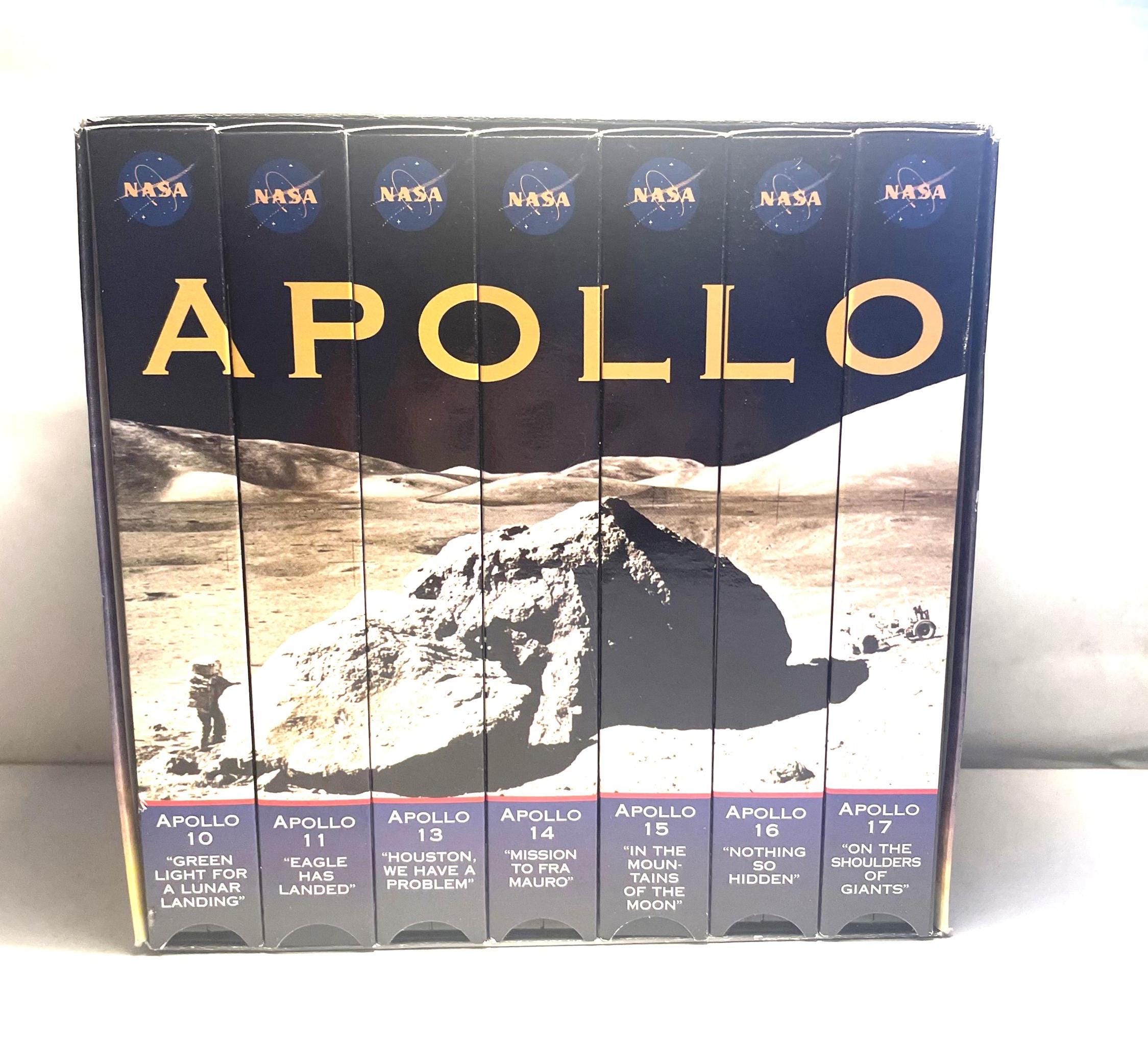 Nasa Apollo VHS Missions to the Moon - 7 Part Collection Set 1995